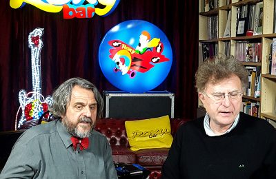 Giulio Cesare Ricci al mitico Roxy Bar di Red Ronnie