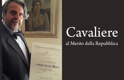 Giulio Cesare Ricci Cavaliere al merito della Repubblica