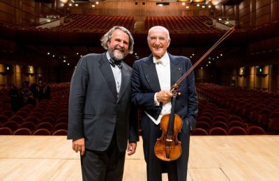 Giulio Cesare Ricci e Salvatore Accardo presentano “Buon Compleanno Maestro!”