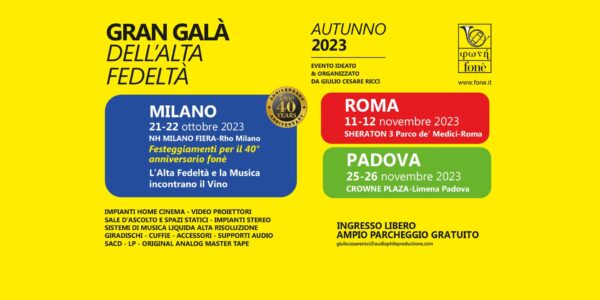 gran galà milano roma padova 2023