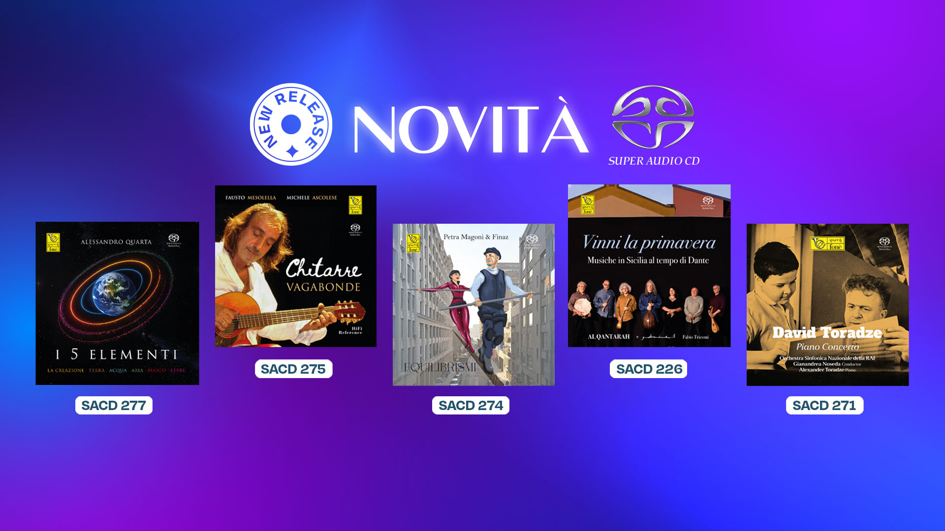 sacd novità 2025