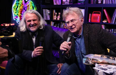 Giulio Cesare Ricci al Nuovo Roxy Bar con Red Ronnie