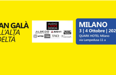 AUDIO LIVING DESIGN AL Gran Galà dell’Alta Fedeltà di Milano 2026