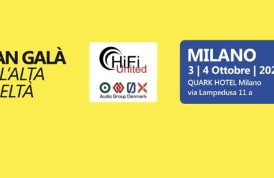 Hi Fi United con Audio Group Denmark al Gran Galà dell’Alta Fedeltà DI MILANO 2026