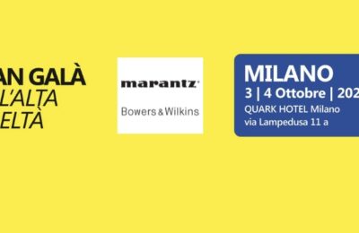 Marantz e Bowers & Wilkins al Gran Galà dell’Alta Fedeltà DI MILANO 2026